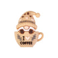 3D Coffee-Themed Silicone Focal Beads Cute Coffee Cups 20pcs 14