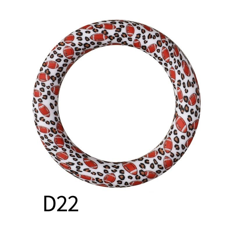 65mm Printing circular silicone rings 24