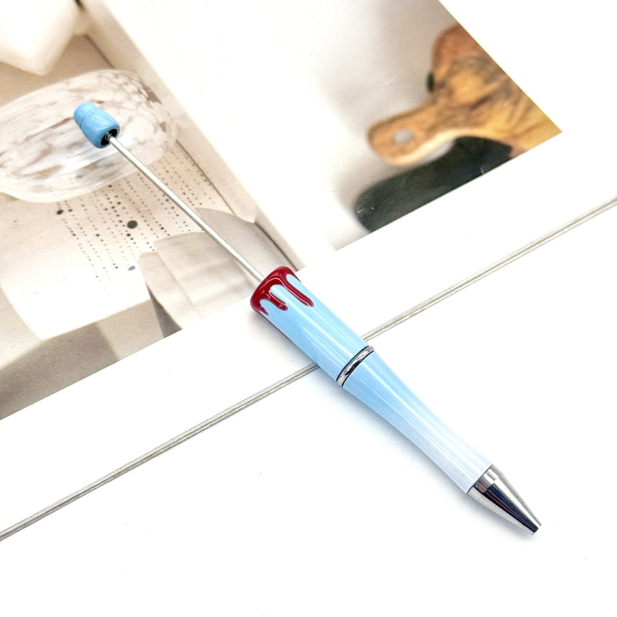 Beadable Pen Halloween Bloodprint Morandi Candy Color 20