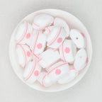 3D Colorful 3D Nurse Cap Silicone Focal Beads 20 Pcs