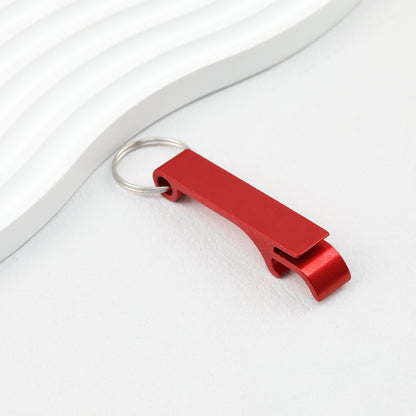 Aluminum Bottle Opener Keychain Slim Durable Lightweight