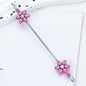 Beadable Blank Bars Christmas Snowflake-shaped