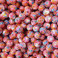 15mm Silicone Beads Pink Blue Yellow Cute Rabbit Carrot Flower 50pcs