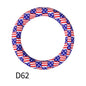 65mm Silicone Beads Printed Designs Vibrant Colors 21