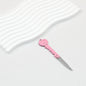 Mini Folding Self Defense Keychain Stainless Steel Key Shape 2pcs