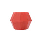18mm Faceted Silicone Beads Colorful Geometric Shape 50pcs 12