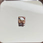 Hello Kitty Printed Acrylic Square Beads 14mm Chestnut Theme 10pcs 4