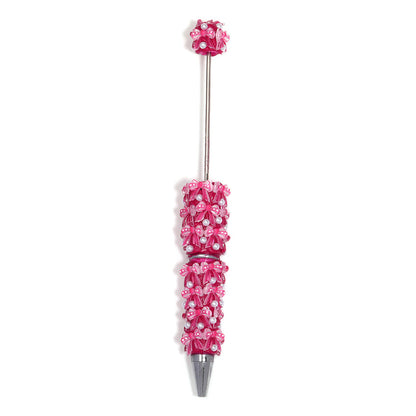 Clay Ribbon Butterfly Beadable Pen 5 Pcs 5