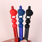 Silicone 3D Focal Beads Boxing Gloves White Label 20pcs 7