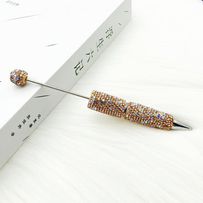 DIY Creative Exquisite AB Rhinestones Beadable Pen 7