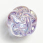 Transparent Acrylic Beads 16mm 18mm Iridescent Rainbow 10pcs 10