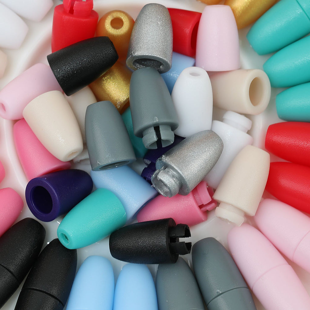 Breakaway Barrel Clasps Safety Connectors Colorful 100pcs 24.5mm