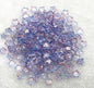 Pentagonal Star Glass Beads 8mm Transparent Pastel Colors 30pcs 4