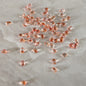 Czech Glass Teardrop Shaped Beads 6x8mm Iridescent Finish 2pcs 15