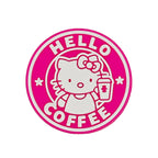 Hello Coffee Silicone Focal Beads 20pcs