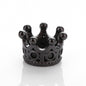 Copper Crown Spacer Beads 10.8x7.2mm Inlaid with Zircon 10pcs 5
