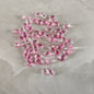 Czech Glass Teardrop Shaped Beads 6x8mm Iridescent Finish 2pcs 3