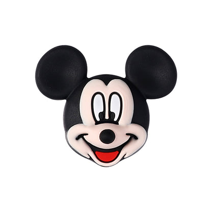 Silicone 3D Focal Beads Mickey Minnie Iconic Characters Vibrant Colors 11