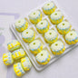 Painted Cake Acrylic Beads 14x20mm Colorful Dripping Icing 10pcs 7