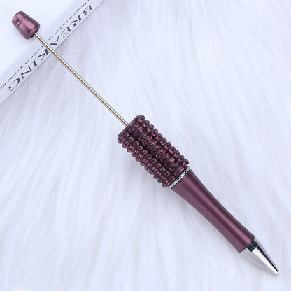 Beadable Pen Rhinestone Studded Metallic Colorful 1.0 mm Tip 23