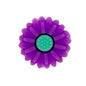 Silicone Focal Beads Daisy Sunflower Rounded Center 20pcs 3