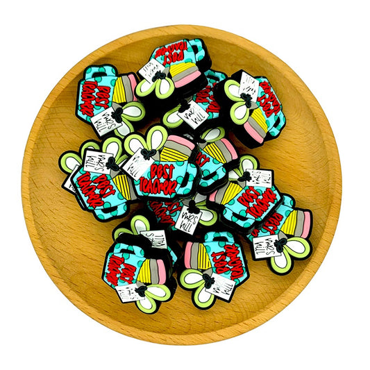 Silicone Focal Beads Best Teacher Mug With Note Tag 20pcs 2