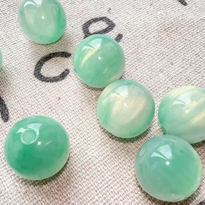 Fluid Gilded Gradient Resin Beads 16mm Two-Color Blooming 20pcs 5