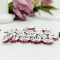 Copper Round Spacer Beads 10mm Large Hole Rhinestone 100pcs 14