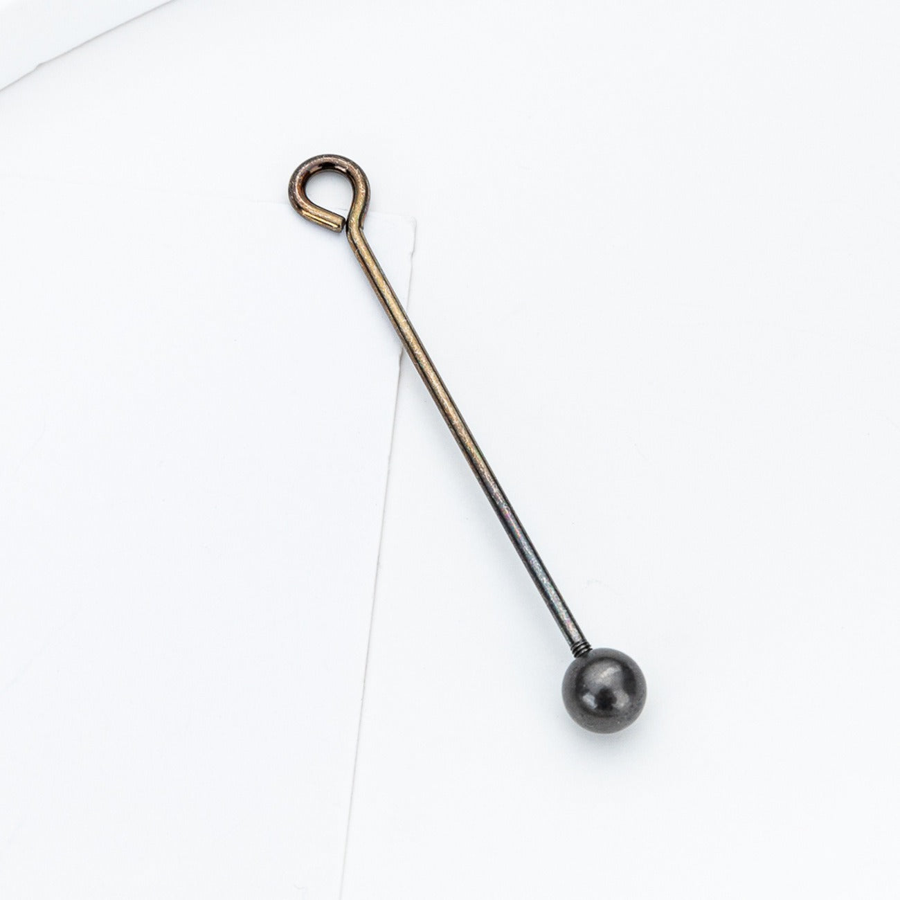 Beadable Metal Eyepins Detachable