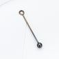 Beadable Metal Eyepins Detachable