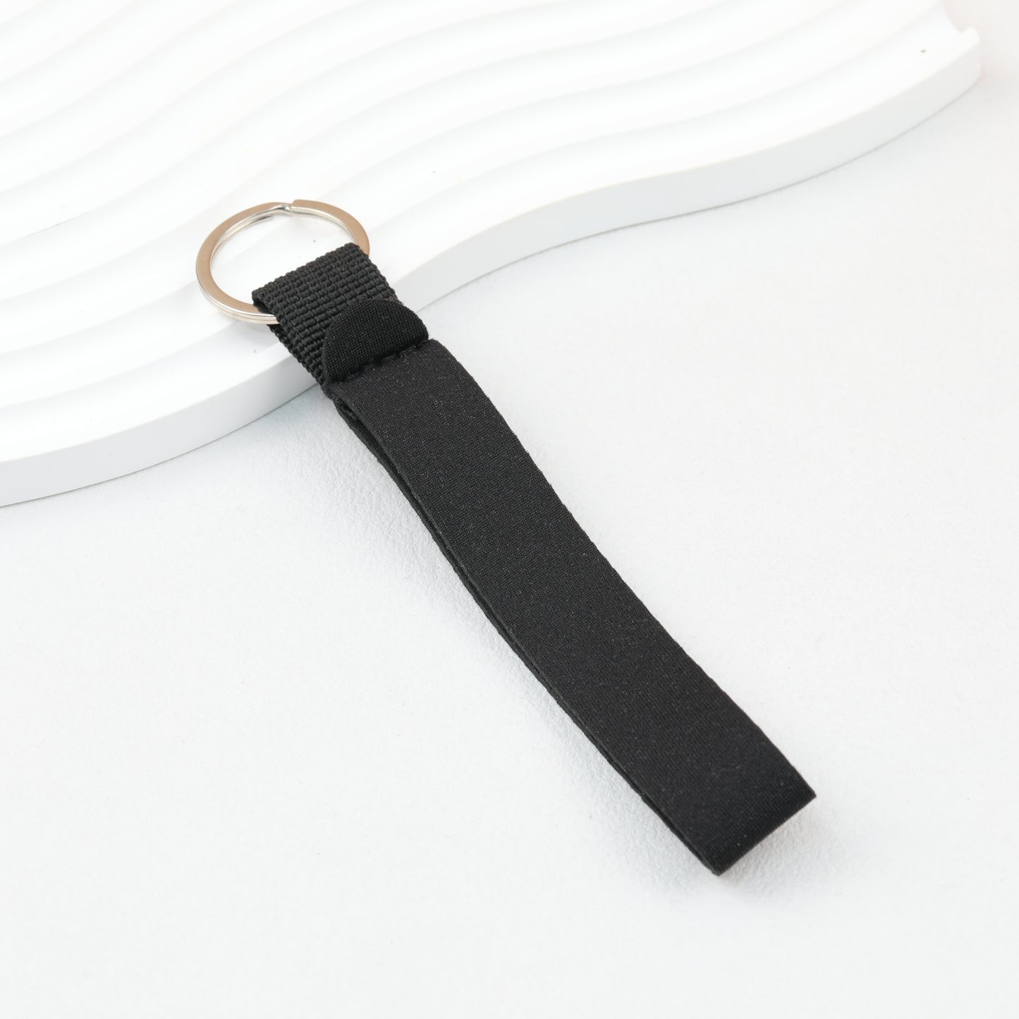 Neoprene Wristlet Keychain Comfortable Soft Loop 135mm
