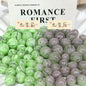 Color Changing Cherry Blossom Resin Round Beads 50pcs 13