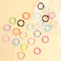 Zinc Alloy Trigger Spring Keyring Painted Kitten Paw 25mm 50pcs 2