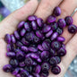 Resin Spacer Beads 10mm Oil Painting Texture 60pcs 14