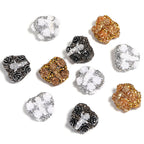 Fancy Resin Cupid Heart Beads 21x23mm 10pcs 5