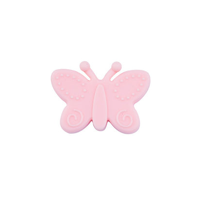 Silicone Focal Beads Butterfly Embossed Wings 20pcs 14