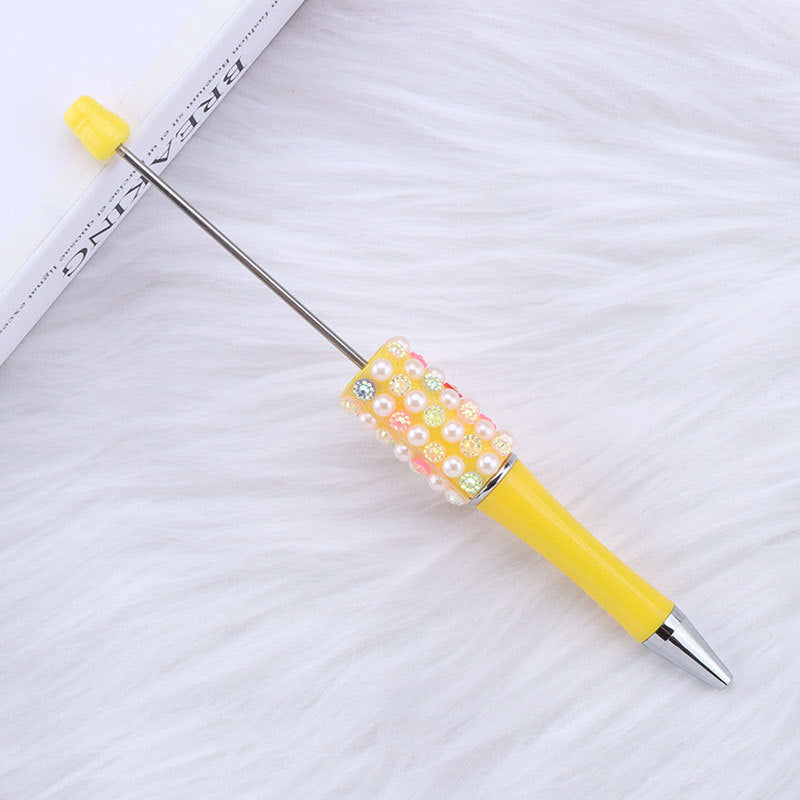 Colorful Pearl Gradient Round Ballpoint Pen Plastic 7