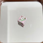 Square Acrylic Beads 14mm Diagonal-hole Adorable Westie 10pcs 4