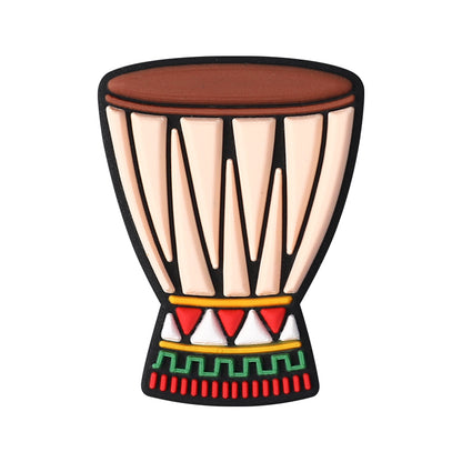 Silicone Focal Beads Kwanza Festival Candles Drums Gift Symbols 20pcs 14