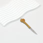 Mini Folding Self Defense Keychain Stainless Steel Key Shape 2pcs