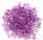 Pentagonal Star Glass Beads 8mm Transparent Pastel Colors 30pcs 29