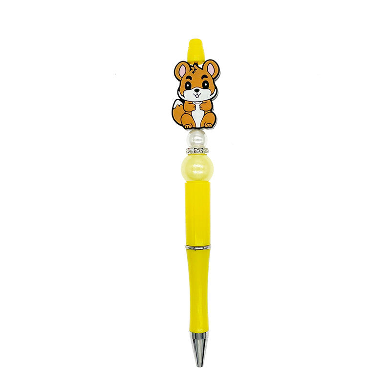 Silicone Focal Beads Little Tiger Smiling Face 20pcs 3