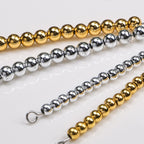 Metallic Acrylic Seed Beads UV Coating 3mm 4mm 50g Approx 1550-3750 pcs