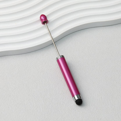 Beadable Stylus Pen Plastic Multi Color 3 in 1 Function
