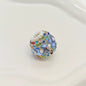 Full Rhinestone Bubblegum Rhinestone Beads 18mm Glam 4pcs 11