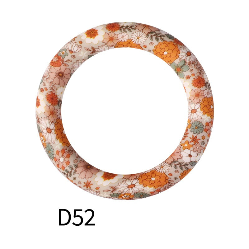 65mm Printing circular silicone rings 54