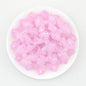 Sparkling Bow Shaped Silicone Focal Beads Glitter Effect 20pcs - Color 1