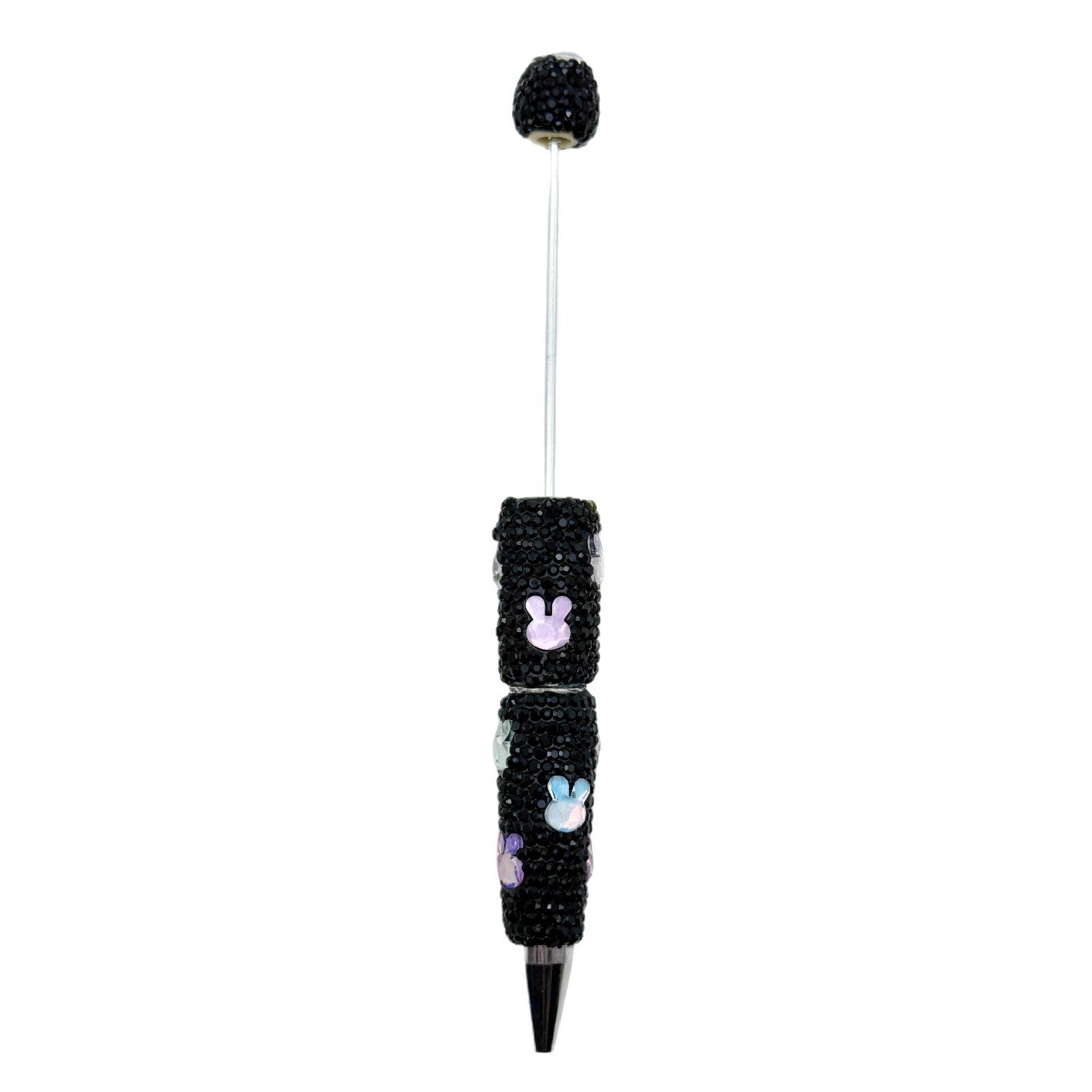 Love Rabbit Colored Rhinestones Beadable Pen 5