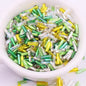 Plating Metallic Color Twisted Bugle Glass Beads 6mm 2500pcs 38