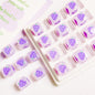 Transparent Fruit Square Acrylic Beads 14mm Colorful 10pcs 8